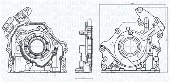 Ölpumpe MAGNETI MARELLI 351516000008 Bild Ölpumpe MAGNETI MARELLI 351516000008