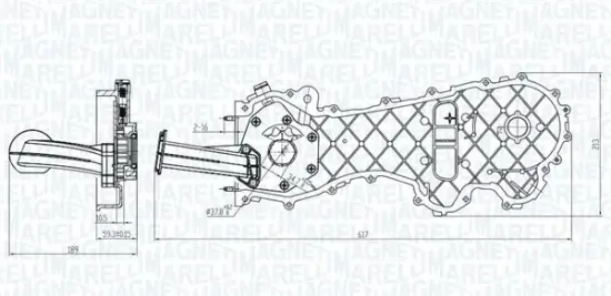 Ölpumpe MAGNETI MARELLI 351516000012 Bild Ölpumpe MAGNETI MARELLI 351516000012