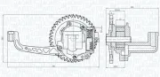 Ölpumpe MAGNETI MARELLI 351516000015