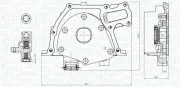Ölpumpe MAGNETI MARELLI 351516000017
