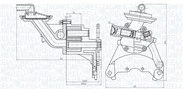 Ölpumpe MAGNETI MARELLI 351516000035