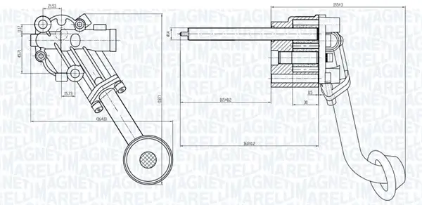 Ölpumpe MAGNETI MARELLI 351516000036
