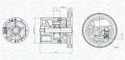 Ölpumpe MAGNETI MARELLI 351516000038