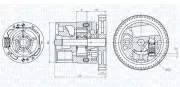 Ölpumpe MAGNETI MARELLI 351516000040