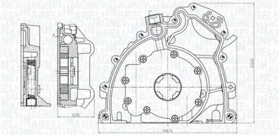 Ölpumpe MAGNETI MARELLI 351516000042 Bild Ölpumpe MAGNETI MARELLI 351516000042