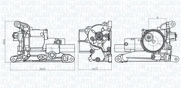 Ölpumpe MAGNETI MARELLI 351516000047