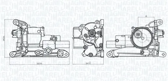 Ölpumpe MAGNETI MARELLI 351516000047 Bild Ölpumpe MAGNETI MARELLI 351516000047