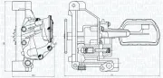 Ölpumpe MAGNETI MARELLI 351516000053