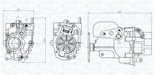 Ölpumpe MAGNETI MARELLI 351516000055