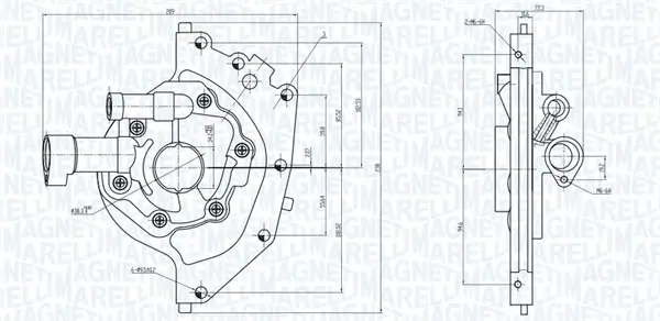 Ölpumpe MAGNETI MARELLI 351516000060