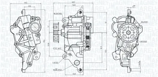 Ölpumpe MAGNETI MARELLI 351516000073 Bild Ölpumpe MAGNETI MARELLI 351516000073