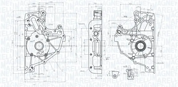 Ölpumpe MAGNETI MARELLI 351516000078
