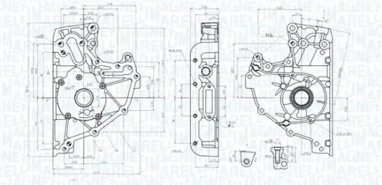 Ölpumpe MAGNETI MARELLI 351516000078 Bild Ölpumpe MAGNETI MARELLI 351516000078