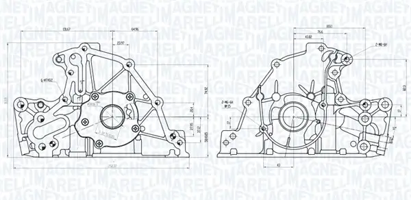 Ölpumpe MAGNETI MARELLI 351516000079
