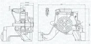 Ölpumpe MAGNETI MARELLI 351516000081