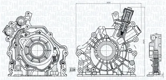 Ölpumpe MAGNETI MARELLI 351516000084 Bild Ölpumpe MAGNETI MARELLI 351516000084