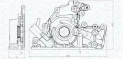 Ölpumpe MAGNETI MARELLI 351516000086