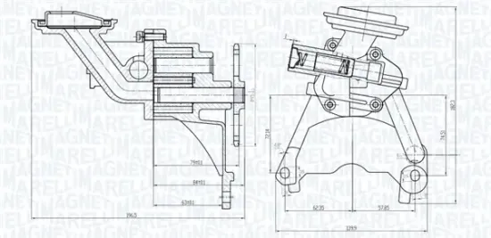 Ölpumpe MAGNETI MARELLI 351516000096 Bild Ölpumpe MAGNETI MARELLI 351516000096