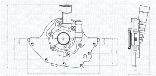 Ölpumpe MAGNETI MARELLI 351516000097 Bild Ölpumpe MAGNETI MARELLI 351516000097