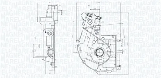 Ölpumpe MAGNETI MARELLI 351516000098 Bild Ölpumpe MAGNETI MARELLI 351516000098