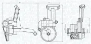 Ölpumpe MAGNETI MARELLI 351516000105
