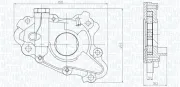 Ölpumpe MAGNETI MARELLI 351516000117