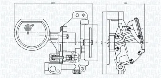 Ölpumpe MAGNETI MARELLI 351516000131 Bild Ölpumpe MAGNETI MARELLI 351516000131