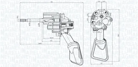 Ölpumpe MAGNETI MARELLI 351516000132 Bild Ölpumpe MAGNETI MARELLI 351516000132