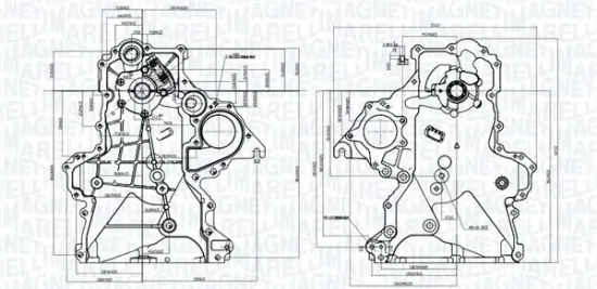 Ölpumpe MAGNETI MARELLI 351516000137 Bild Ölpumpe MAGNETI MARELLI 351516000137