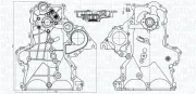 Ölpumpe MAGNETI MARELLI 351516000141