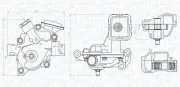 Ölpumpe MAGNETI MARELLI 351516000146