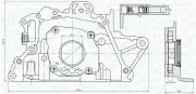 Ölpumpe MAGNETI MARELLI 351516000150