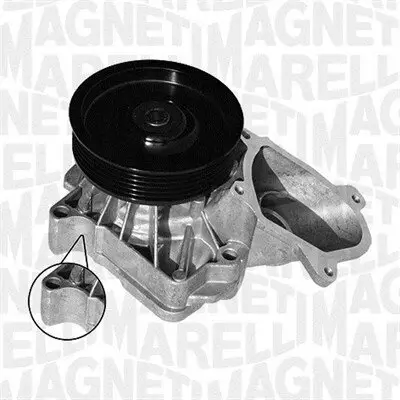 Wasserpumpe, Motorkühlung MAGNETI MARELLI 350982040000 Bild Wasserpumpe, Motorkühlung MAGNETI MARELLI 350982040000