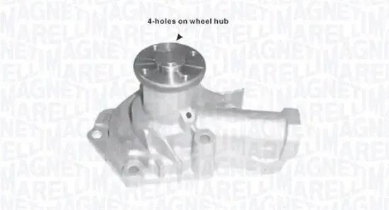 Wasserpumpe, Motorkühlung MAGNETI MARELLI 352316170618 Bild Wasserpumpe, Motorkühlung MAGNETI MARELLI 352316170618