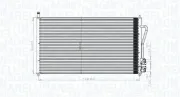 Kondensator, Klimaanlage MAGNETI MARELLI 350203898000