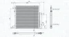 Kondensator, Klimaanlage MAGNETI MARELLI 350203908000