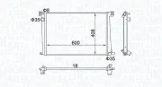 Kühler, Motorkühlung MAGNETI MARELLI 350213168600