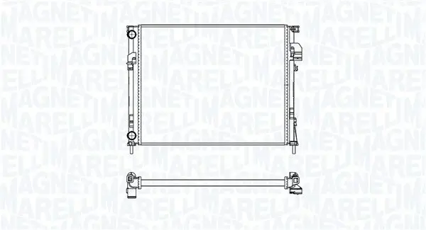 Kühler, Motorkühlung MAGNETI MARELLI 350213181600