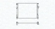 Kühler, Motorkühlung MAGNETI MARELLI 350213181600