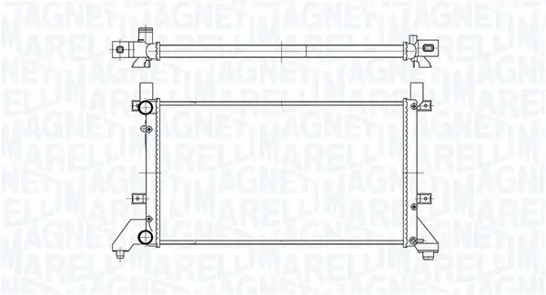 Kühler, Motorkühlung MAGNETI MARELLI 350213189400