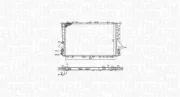 Kühler, Motorkühlung MAGNETI MARELLI 350213189900