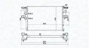 Kühler, Motorkühlung MAGNETI MARELLI 350213204600