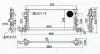 Kühler, Motorkühlung MAGNETI MARELLI 350213206700