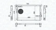 Kühler, Motorkühlung MAGNETI MARELLI 350213209100