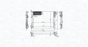 Kühler, Motorkühlung MAGNETI MARELLI 350213213600