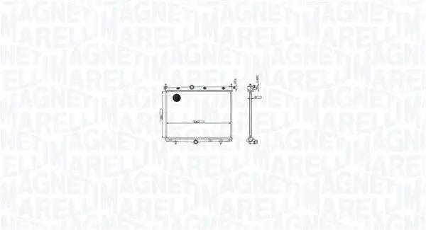 Kühler, Motorkühlung MAGNETI MARELLI 350213214800