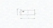 Kühler, Motorkühlung MAGNETI MARELLI 350213217300