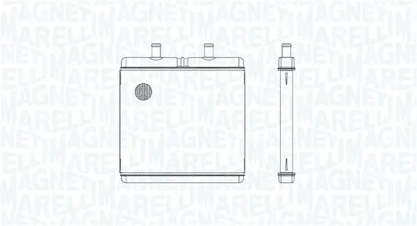 Wärmetauscher, Innenraumheizung MAGNETI MARELLI 350218072000