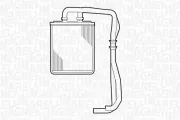 Wärmetauscher, Innenraumheizung MAGNETI MARELLI 350218309000