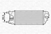 Ladeluftkühler MAGNETI MARELLI 351319201500